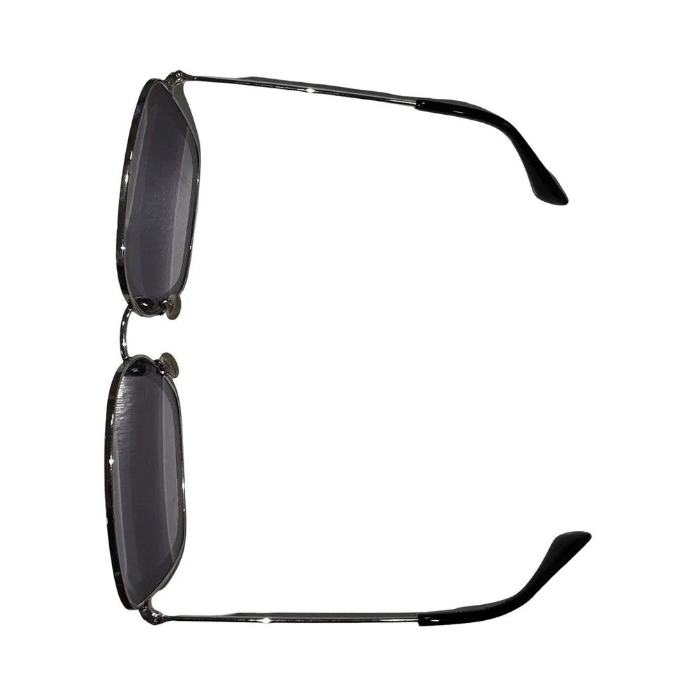Jimmy Choo ANDIE Purple Gradient Glitter Square Sunglasses 56-20-140 As IS Authe